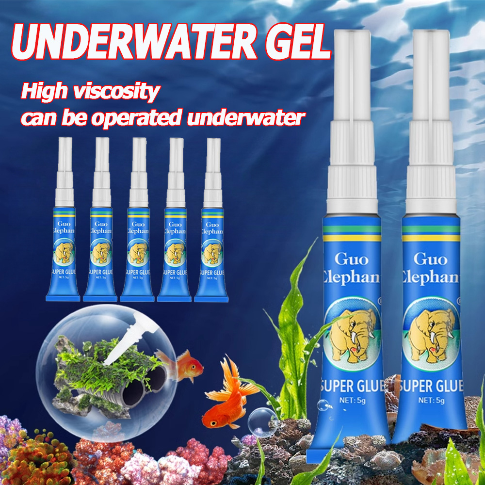 Aquarium Marine Plants - 3/5/10Pcs Fish Tank Landscaping Moss Glue