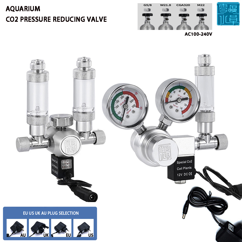 Aquarium Marine Plants - Aquarium CO2 regulator solenoid valve bubble