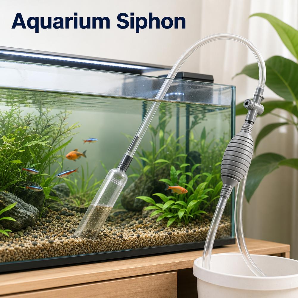 Aquarium Marine Sand - Manual Aquarium Water Changer Pump Kit