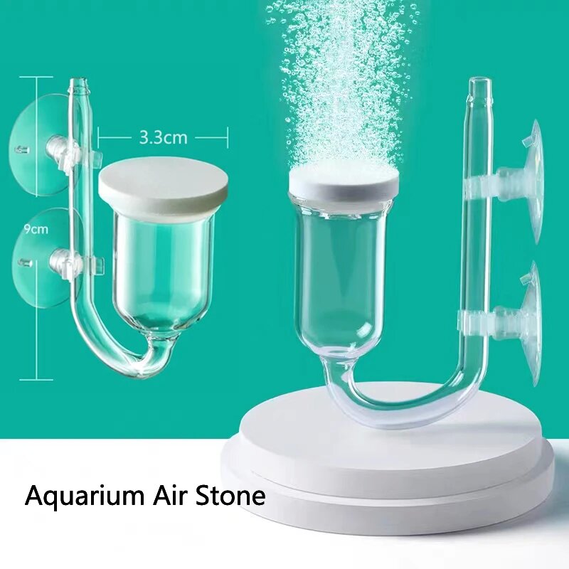1Set Glass Air Pump Sand Stone - Aquarium Marine Sand ulasan dan harga
