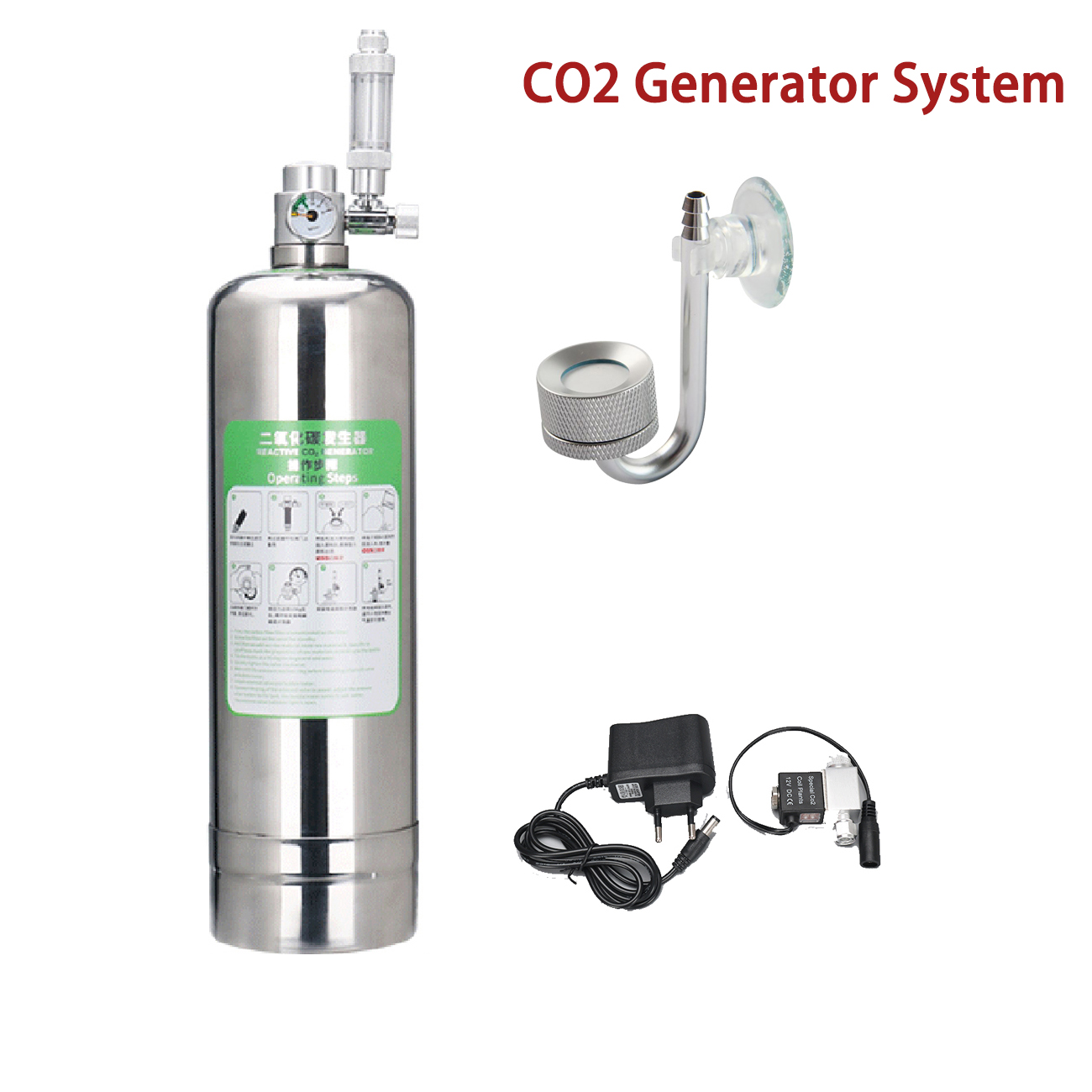Aquarium CO2 Generator system  - Aquarium Marine Plants ulasan dan harga