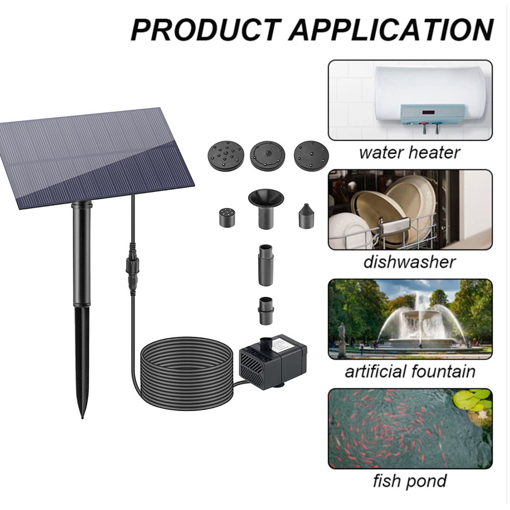 5W 5V Water Fountain Garden De - Aquarium Marine Fish ulasan dan harga