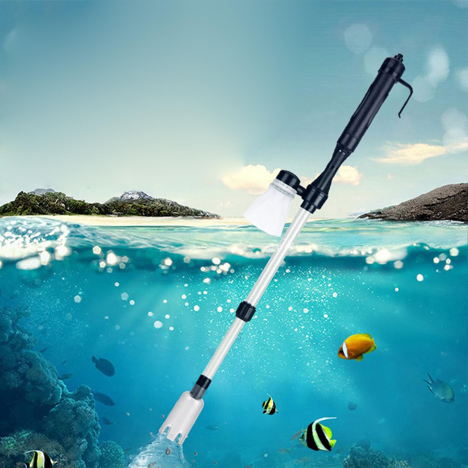 3 in 1 Aquarium Vacuum Gravel  - Aquarium Marine Sand ulasan dan harga