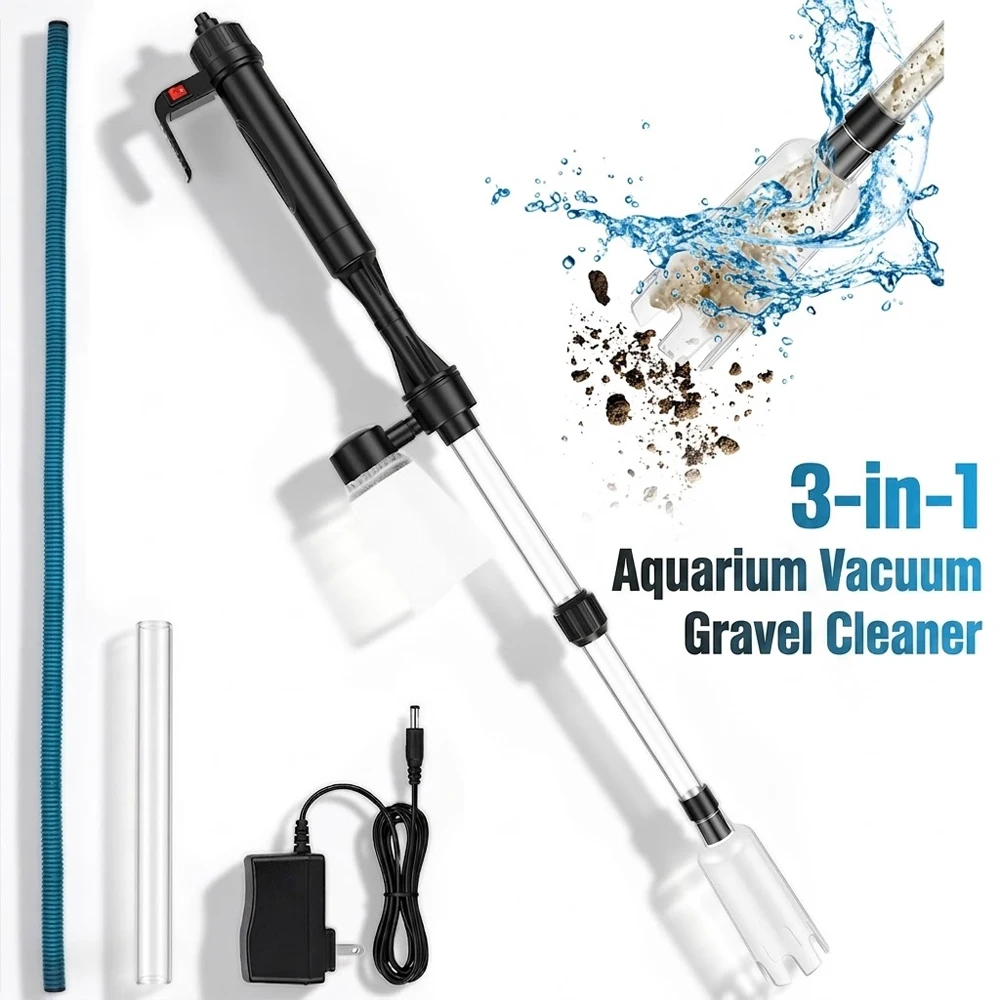Aquarium Vacuum Gravel Cleaner - Aquarium Marine Sand ulasan dan harga