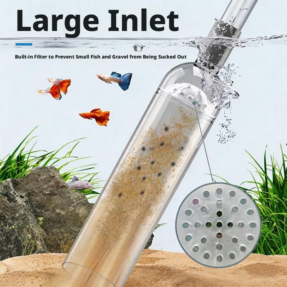 Manual Aquarium Water Changer  - Aquarium Marine Sand ulasan dan harga