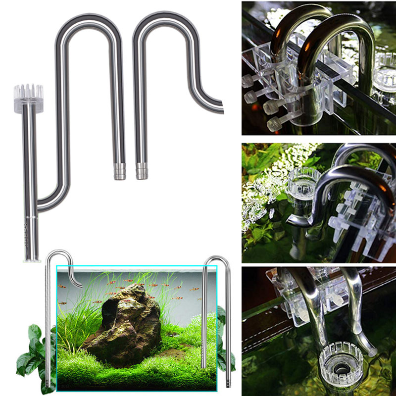 New Fish Tank Lily Pipe Stainl - Aquarium Marine Plants ulasan dan harga