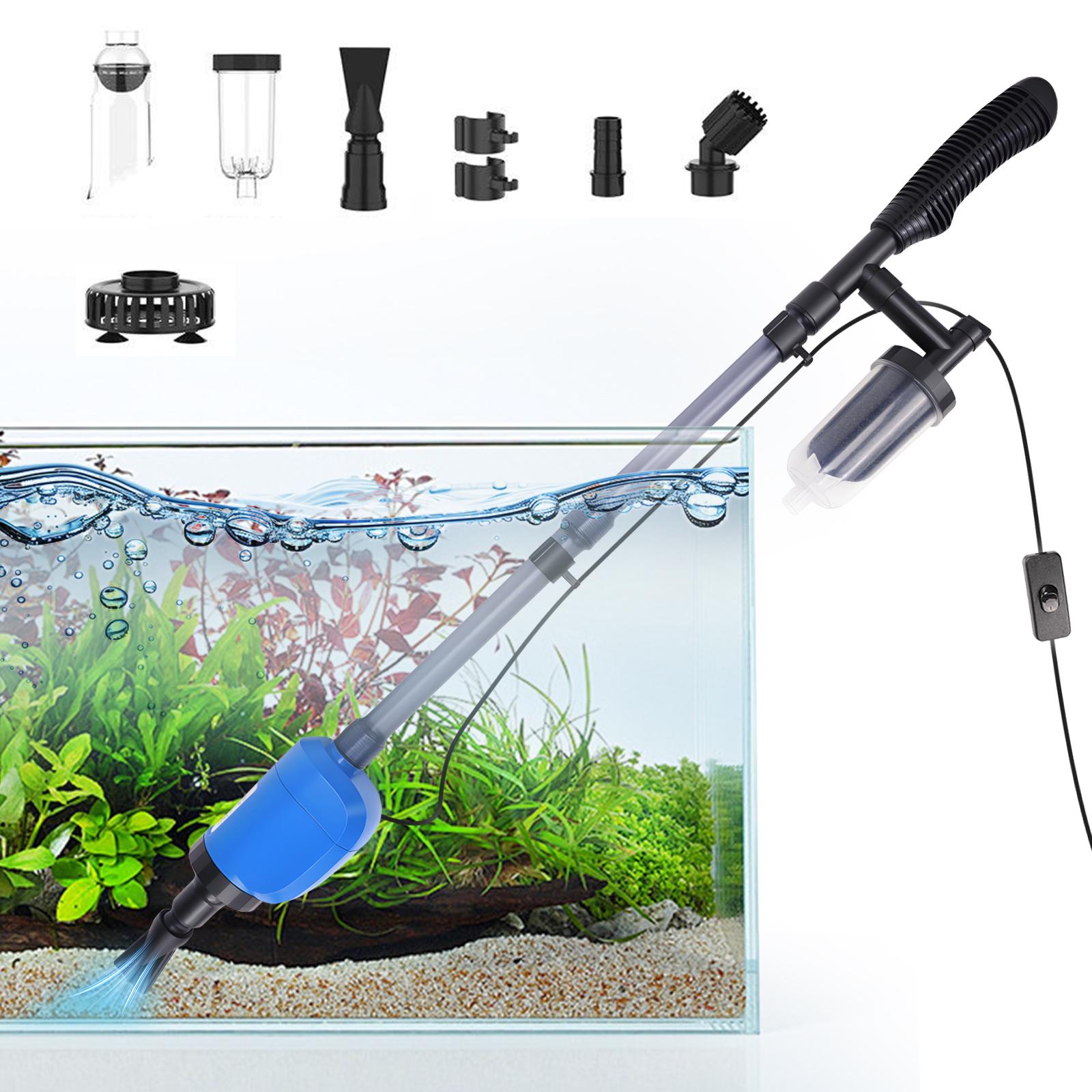 Electric Fish Tank Cleaner Vac - Aquarium Marine Sand ulasan dan harga
