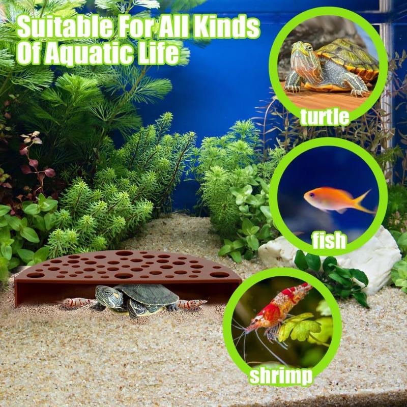New Aquarium Hidden Cave Shelt - Aquarium Marine Fish ulasan dan harga